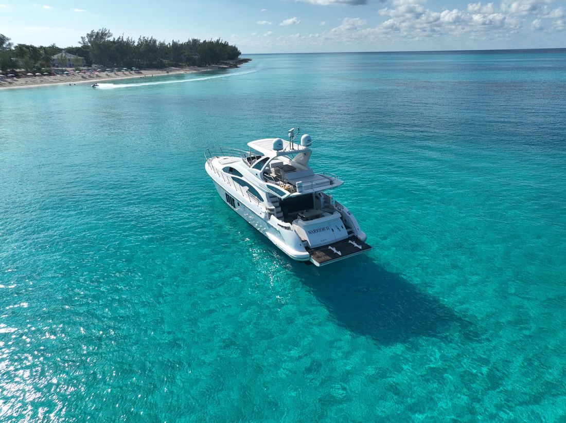 66' Azimut "Warrior II" yacht charter Miami