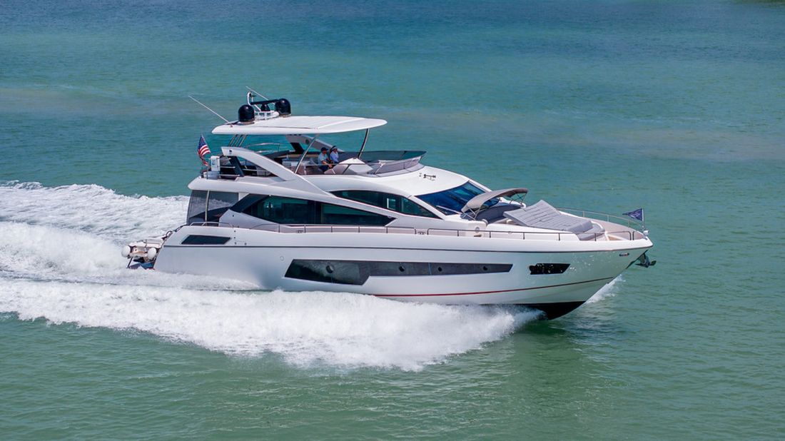 78' Sunseeker yacht charter Miami