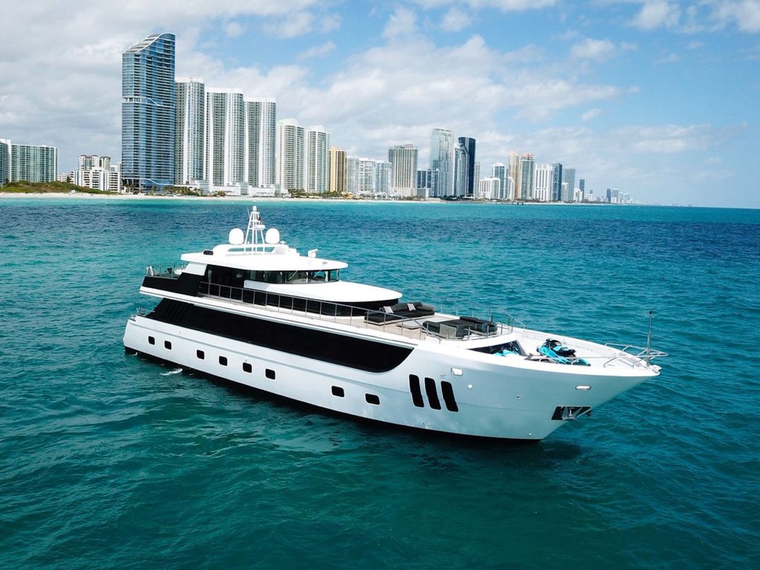 112' WHS Custom "Privilege" yacht charter Miami