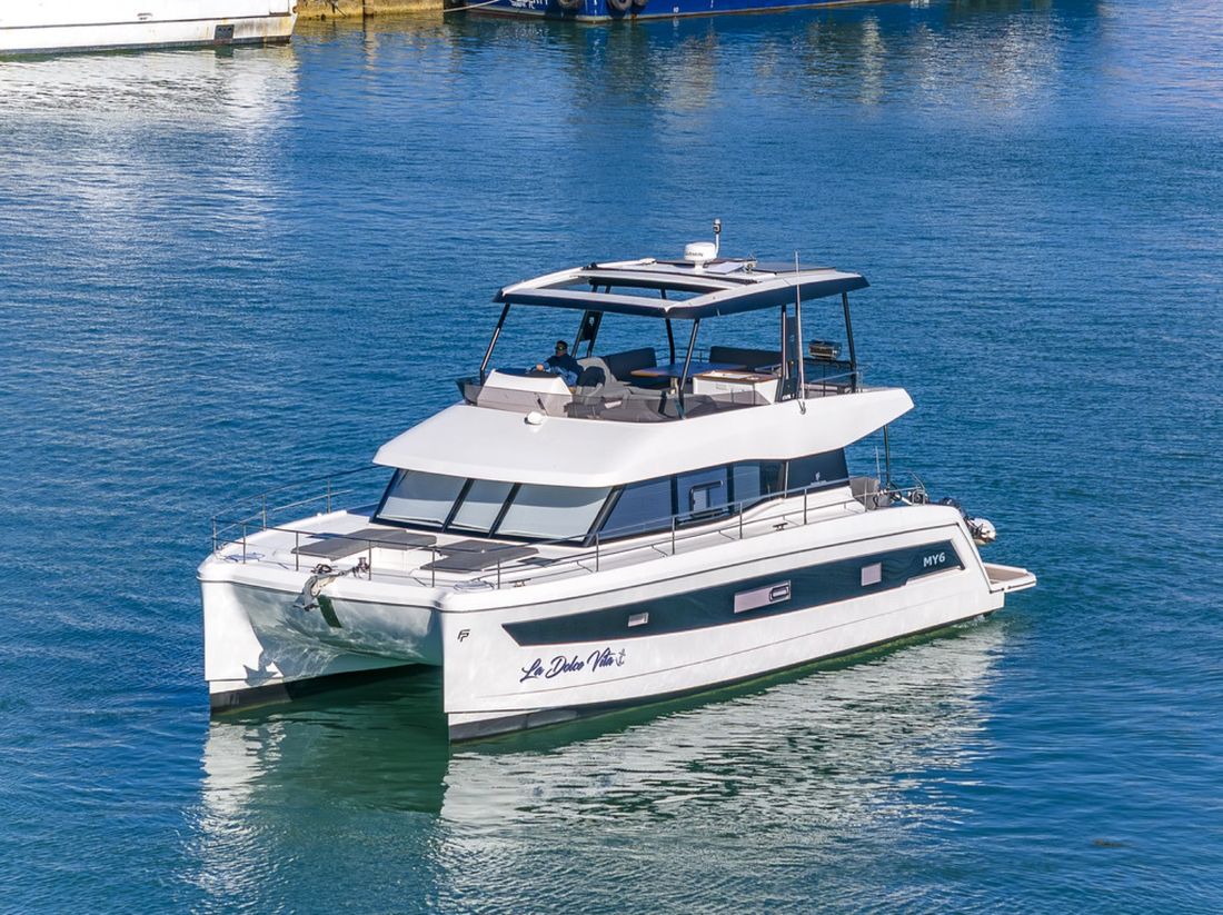 50' Fountaine Pajot yacht charter Miami